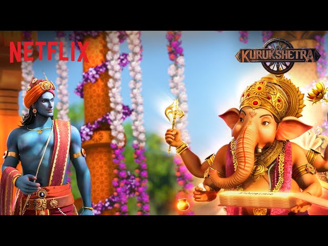 Lord Ganesh & Shri Krishna REVEAL The True Meaning of The Epic ✍️💫 | Kurukshetra | Netflix