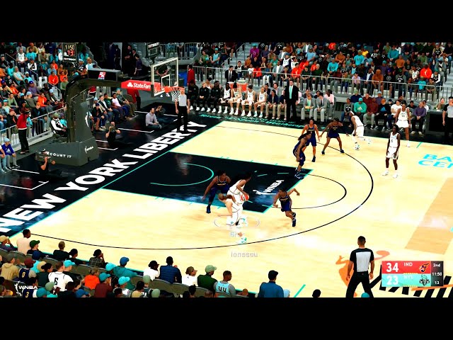 NBA 2K22 (PS5 UHD) WNBA Indiana Fever vs New York Liberty (4K Gameplay)