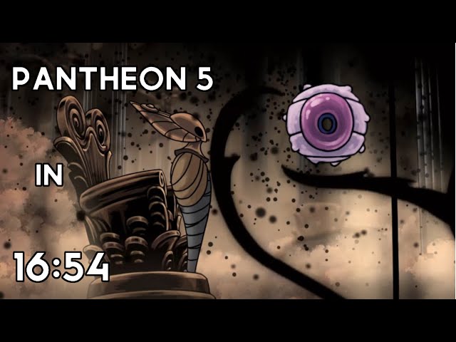 Hollow Knight Speedrun - Pantheon 5 in 16:54 (World Record)