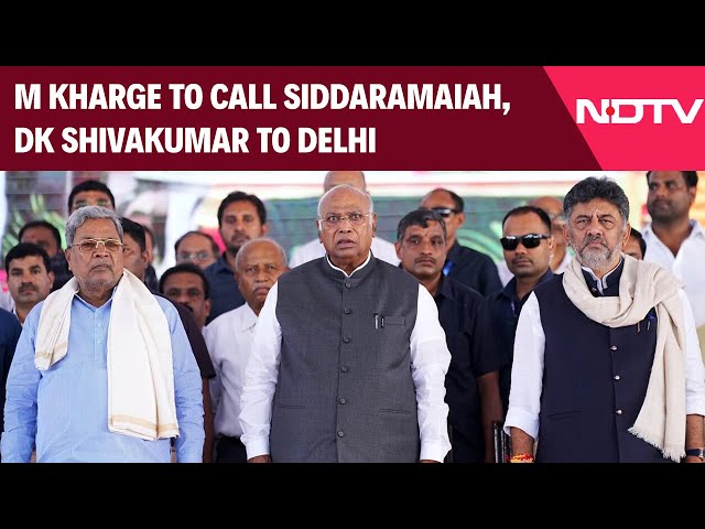 Karnataka Congress | Kharge To Call Siddaramaiah, DK Shivakumar To Delhi, Reaffirms "We Are A Team"