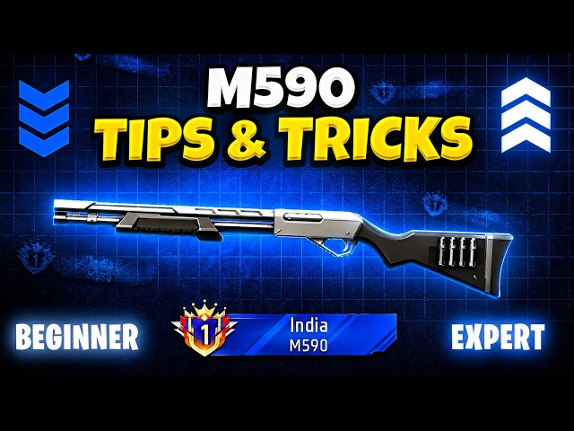 Best M590 Tips & Tricks | No Recoil, Reload & Headshot Drills | M590 Masterclass