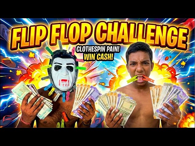 The Last One Standing Wins the CASH!10. 🔥 FLIP FLOP CHALLENGE