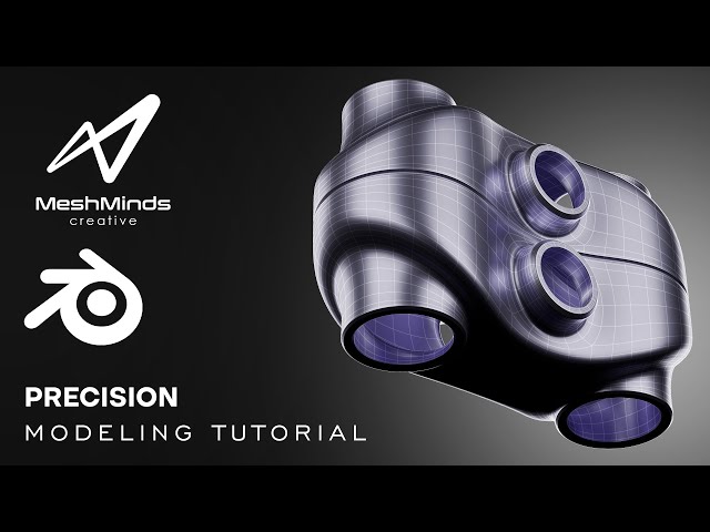 Hard Surface Modeling #7 | Custom Mechanical Part Design in Blender