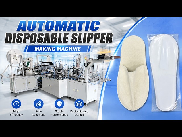 Automatic Luxury Hotel Slippers Making Machine | High Quality Slippers Manufacturing Process