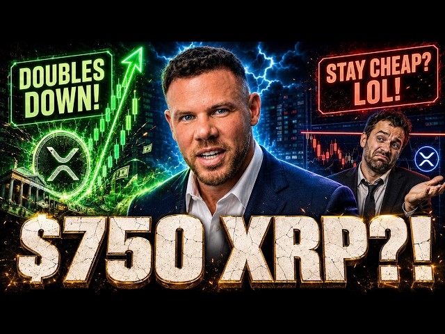 JAKE CLAVER DOUBLES DOWN ON $750 XRP PREDICTION! - THIS GUY SAYS XRP HAS TO STAY CHEAP LOL!