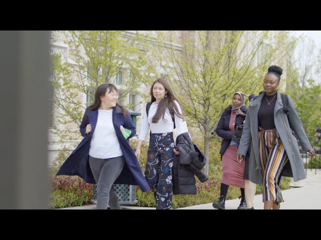 Master of Global Affairs students: A close-knit international community