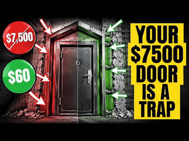 The $60 Upgrade That Beats Your $7,500 Security Door (Engineering Explained)