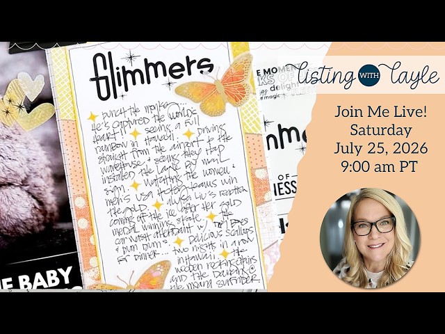 List With Me... LIVE, Creative Listing Traveler's Notebook Style 7.25.26