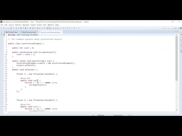 Java Keyword Volatile Vs Synchronized difference | volatile vs synchronized