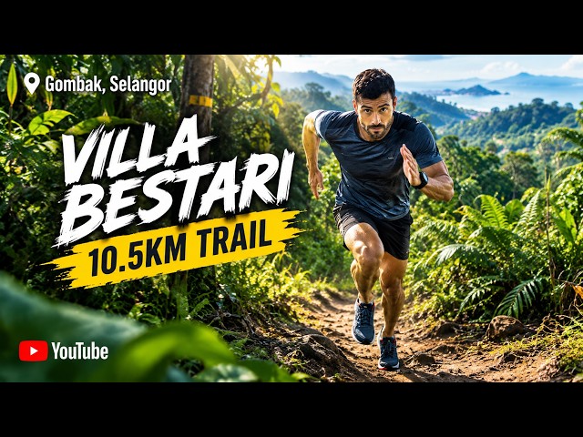 Kepong Hash KH4 Trail Run Persiaran Villa Bestari Trail Gombak  Jungle Run Selangor Malaysia 🇲🇾