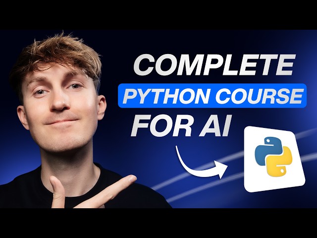 Python for AI - Full Beginner Course