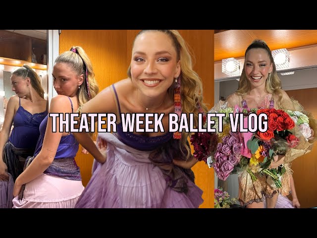 Theater Week Vlog! ☆ my ballet performance