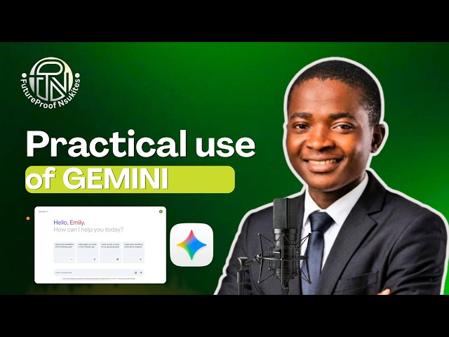 Google Gemini Practical Tutorial: Real-World Use Cases & Prompting