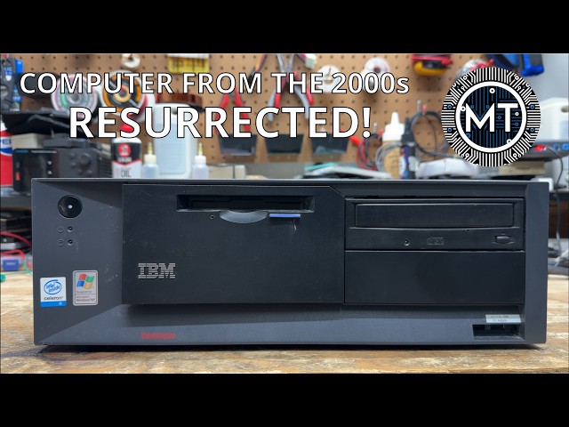 2000s Computer RESCUED from e-waste! IBM ThinkCentre 8178-D2M