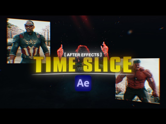 Time Slice Transition Tutorial | After Effects Tutorial | Darky Edits