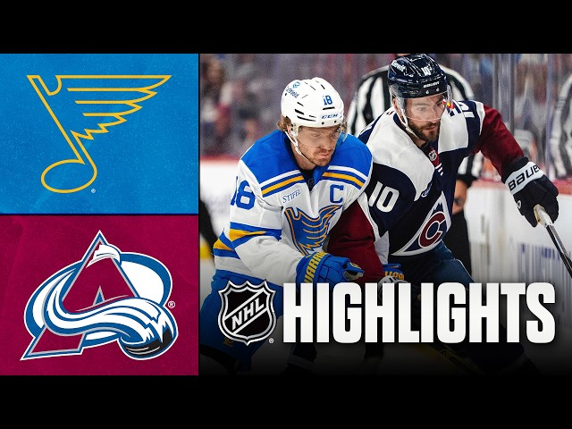 Blues vs. Avalanche | NHL Highlights | Oct 3, 2026