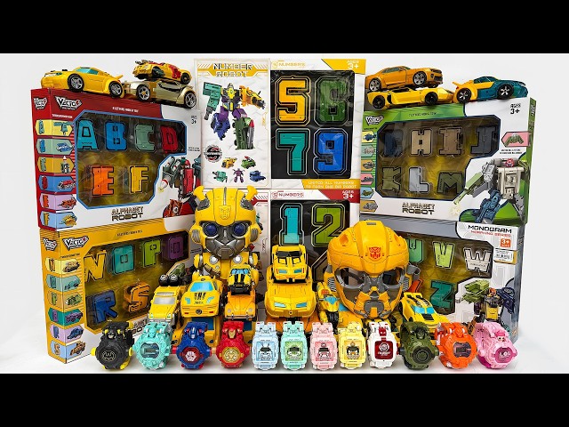 Satisfying Ultimate Transforming!100+Alphabet Lore, KO Robot Watch, Giant BUMBLEBEE Toy Transformers