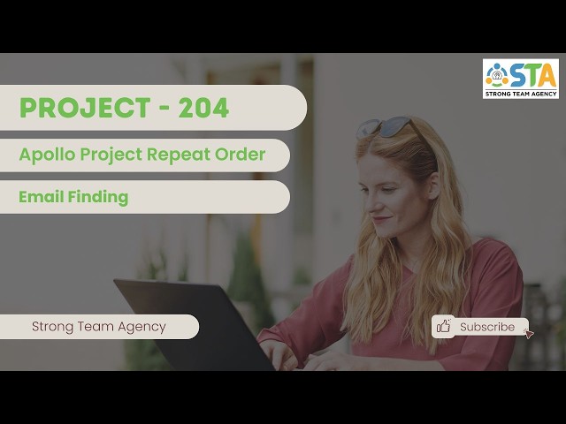 Apollo New Project | Repeat Order || Project - 204
