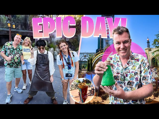  Epic Universe BLEW Us Away! 🤩 Best Theme Park Snacks EVER? Orlando Florida Vlog 2026 🇺🇸 