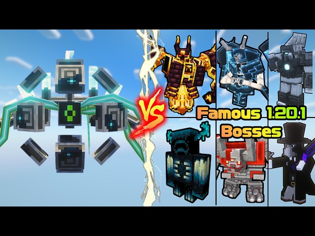 Chesed vs famous 1.20.1 Bosses