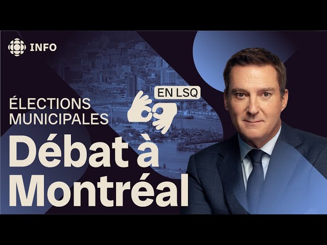 Débat à Montréal : les candidats à la mairie s’affrontent en direct (LSQ) | Élections municipales
