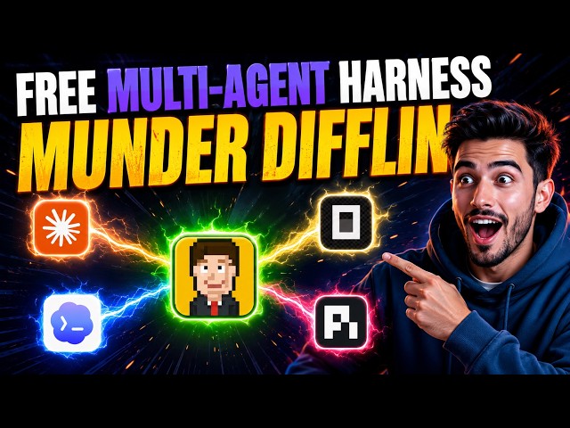Munder Difflin: Free Multi-Agent Harness or Just a Cute Office Sim