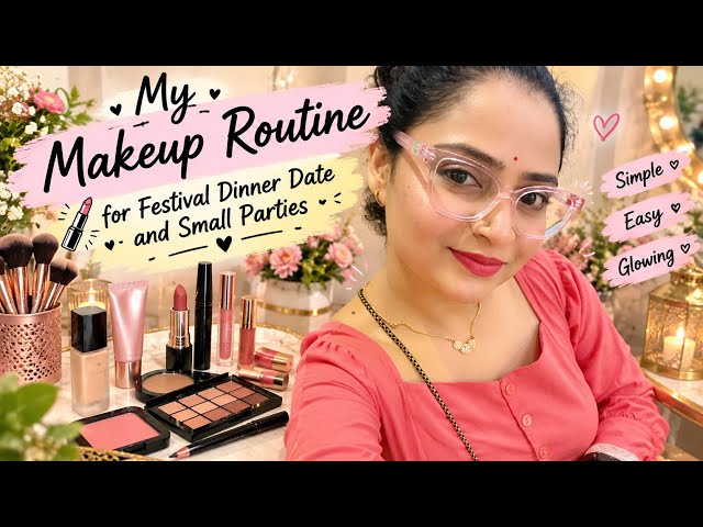 Simple makeup tutorial for beginners | Festival makeup #makeuptutorial #festivalmakeuptutorial 