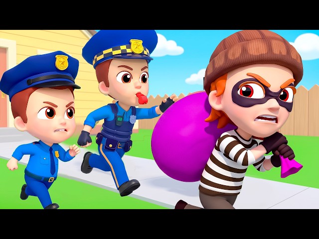 Equipo de rescate policial. Wee-woo | Canciones infantiles de Nomad Kids Cartoon