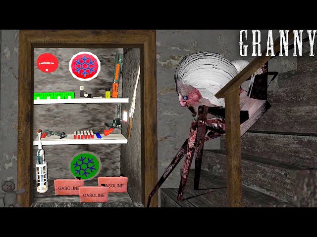 All New Weapons Vs Spider Mom in Granny XIC Remake | grandpa granny game definition granny gold mod