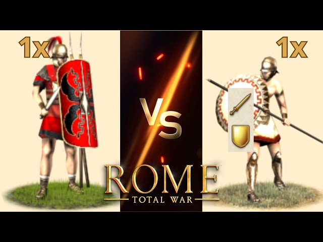 Are Hastati More Cost Efficient Than Militia Hoplites in Rome: Total War?