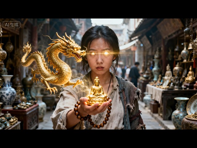 【完結短劇】人人嘲笑的癡傻女，意外覺醒鑑寶天眼，佛珠孕育神龍之力，看透古玩真偽，一路撿漏逆襲！！！# 鉴宝天眼 #傻女逆袭 #古玩捡漏 #透视异能 #爽文短剧 #寻宝鉴宝
