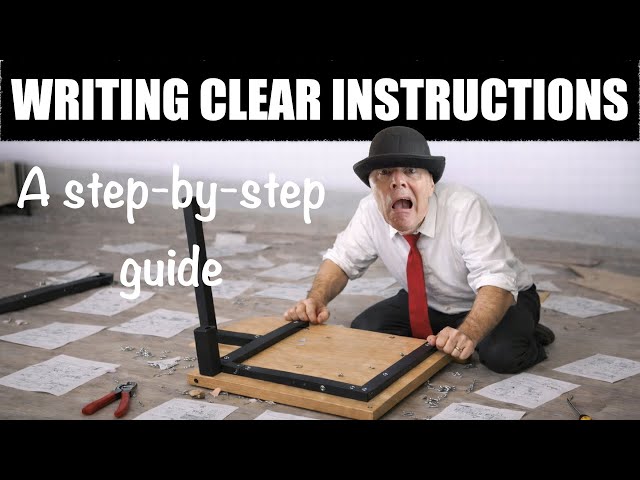 🍏 Writing Instructions: The Essential Tips You Need to Know