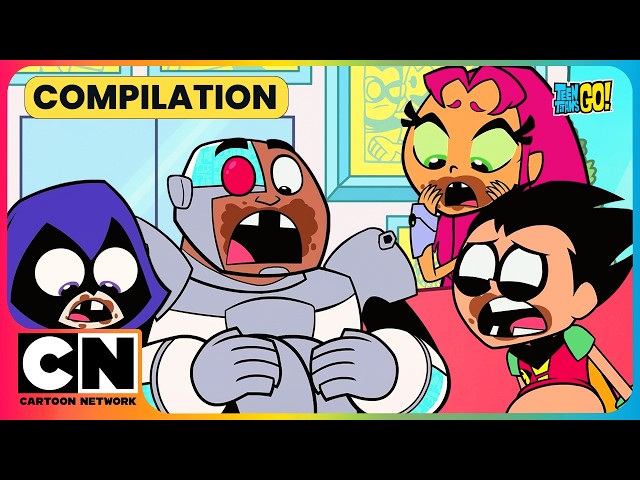 Titans Lose Their Teeth?!😱| Teen Titans Go!👊| Cartoon for Kids🤓| @cnindia