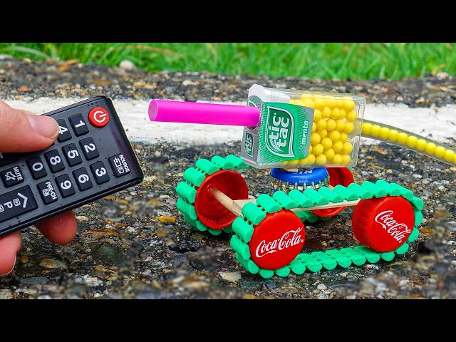 Construyo el TANQUE Radio Control más pequeño del Mundo (FUNCIONA) 🚔🔥