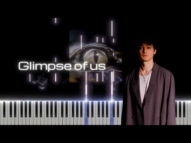 🎹 Joji - Glimpse of Us | 피아노튜토리얼