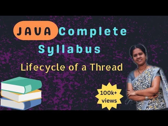 Life cycle of a Thread || 43 || java course in telugu
