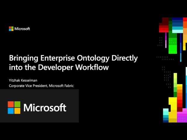 Bringing Enterprise Ontology Directly into the Developer Workflow