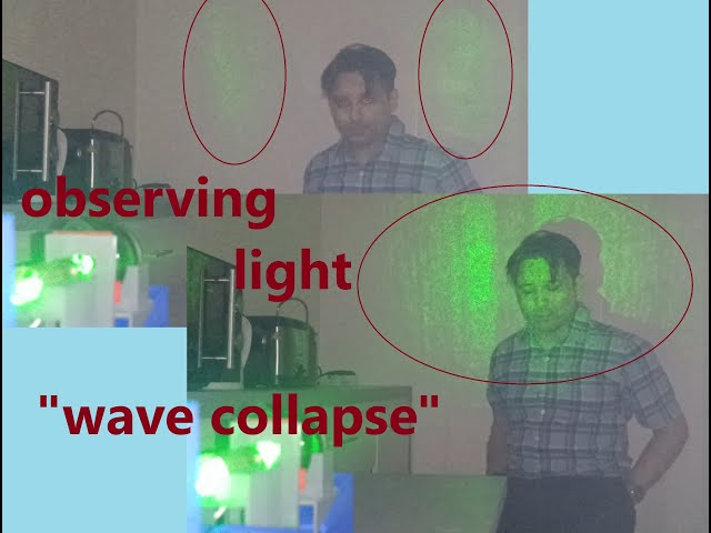 Double-Slit Experiment with Detectors, 1,000x Magnified, Wave-Particle Duality & Observer Effect