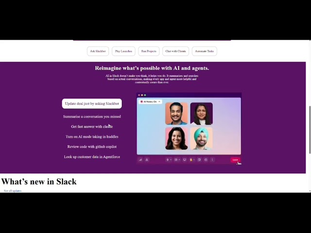 🚀 Slack Website Clone Using HTML, CSS & JavaScript DOM | Frontend Project