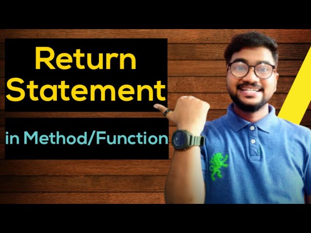 🔴 Features of Return Statement || User Defined Method || Day 3 || ICSE