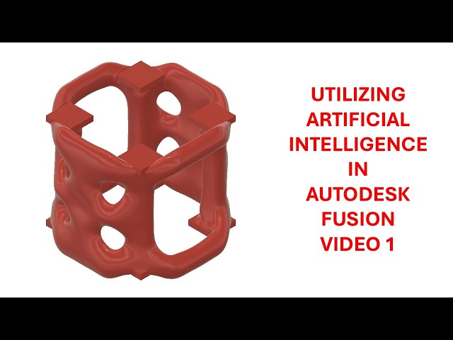 Autodesk Fusion Tutorial - AI Design - Automated Modeling To Generative Design To Simulations