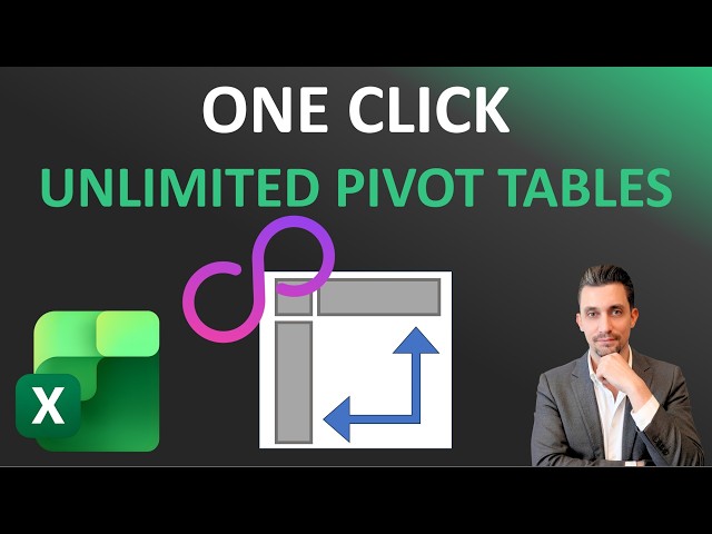 Excel Tips - Create Multiple Pivot Tables in One Click | Data Analysis | Shortcuts
