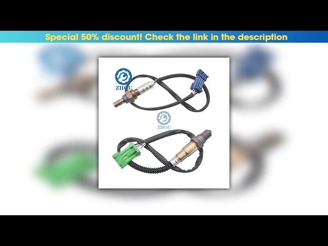 Unboxing 9657632980 96368765 O2 Oxygen Lambda Sensor For CITROEN BERLINGO C2 C3 C4 C5 C6 SAXO XSARA