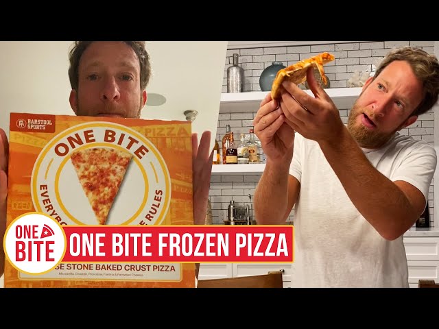 Reseña de pizza congelada de emergencia - One Bite Pizza