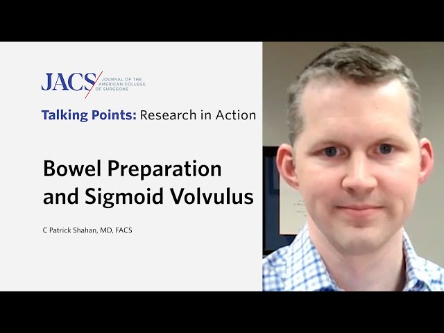 Bowel Preparation and Sigmoid Volvulus | JACS Talking Points | ACS
