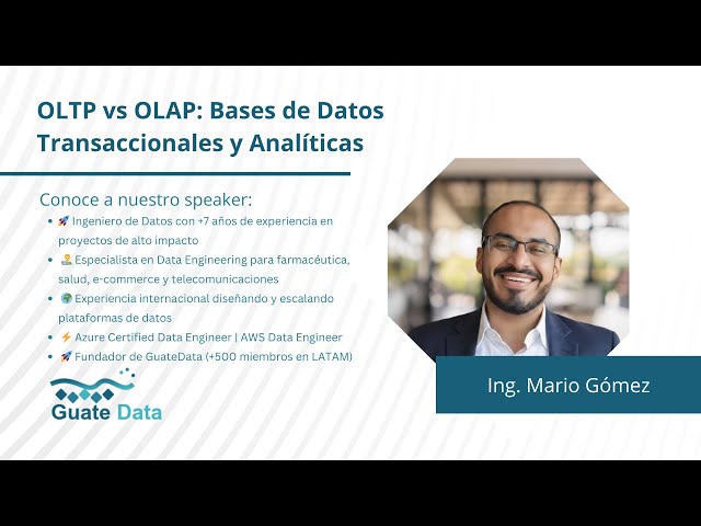 OLTP vs OLAP: Bases de Datos Transaccionales y Analíticas explicadas fácil