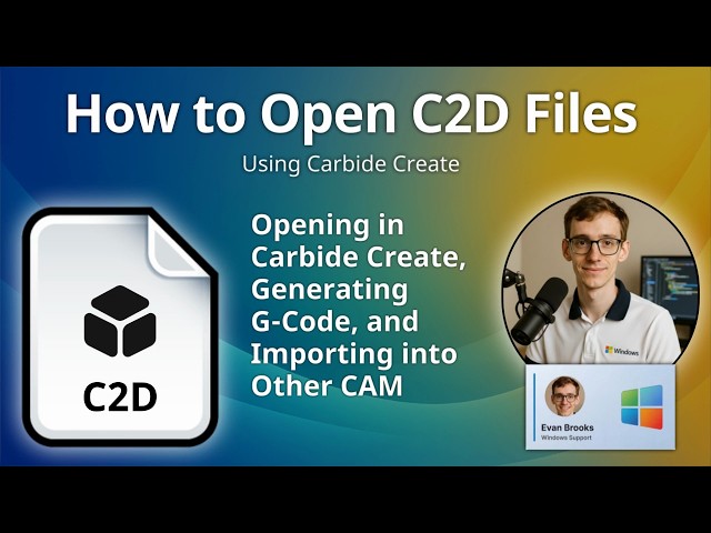 How to Open C2D Files (Carbide Create 2D Design)