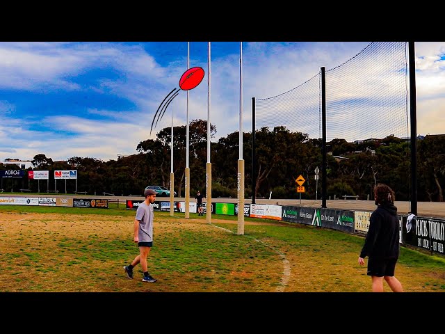 RIDICULOUS AFL TRICK SHOT @YungkingCookson