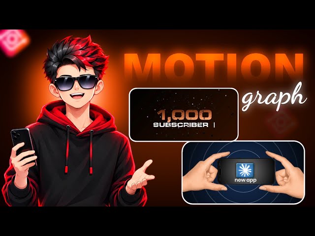InShot Motion Graphics Editing 🔥 | Aise Banao Pro Motion Graphic Video | ByteNex 