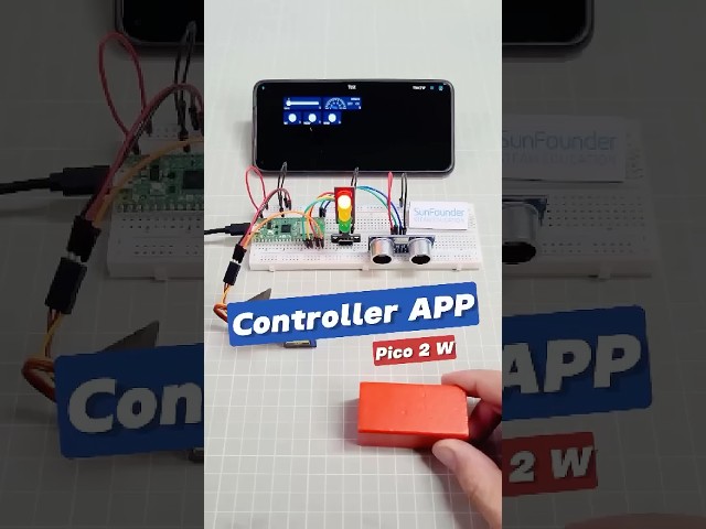 Raspberry Pi Pico 2 & SunFouder Controller #maker #iot